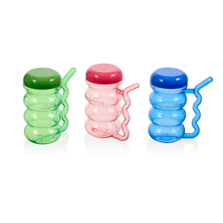 Sip-A-Mug, Handtaget är sugröret!